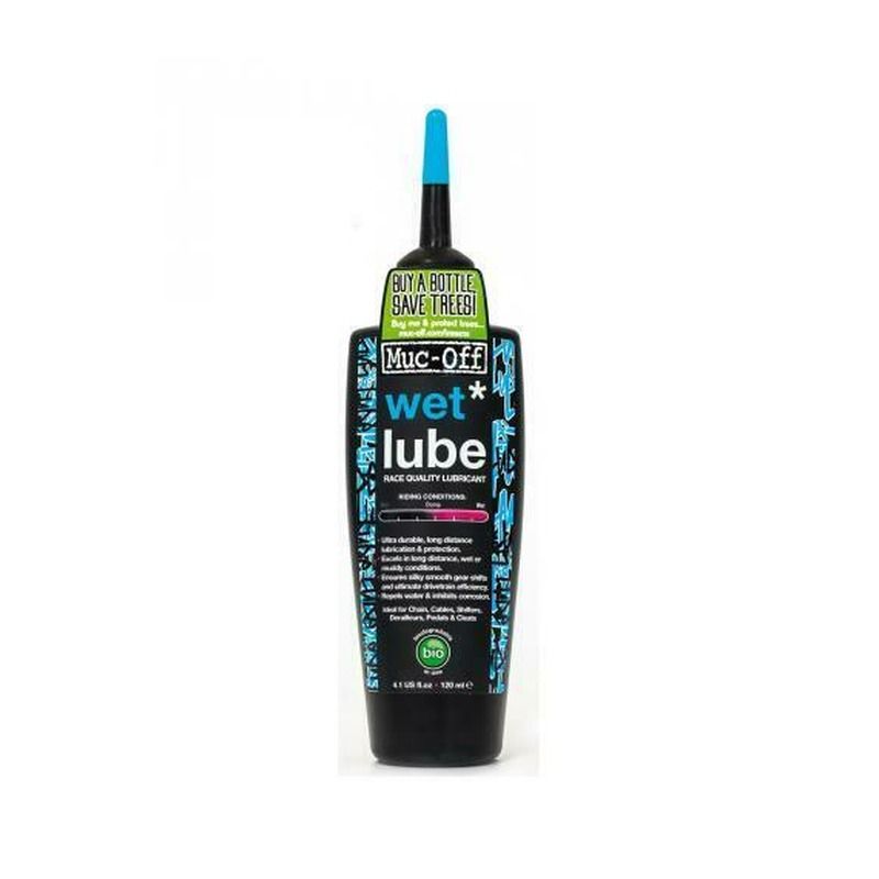 Muc-Off Spray Lubricante Cadena Bio Clima Húmedo 120ml