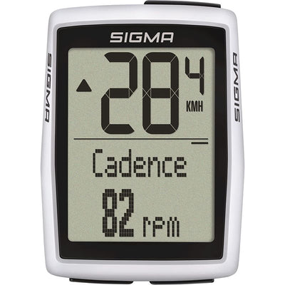Ciclocomputador Sigma BC 12.0 Cable Blanco