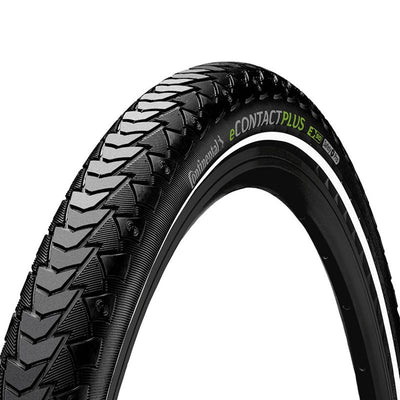 Cubierta Continental Econtact Plus 27.5X2.50 Rigida Negro Reflectante