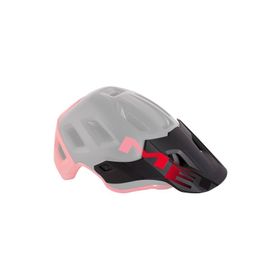 Visera Met Casco Roam Negro/Rojo Mate Brillo