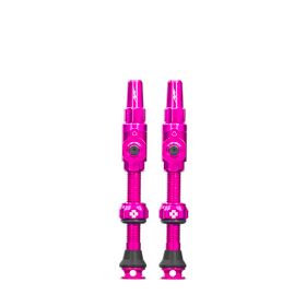 Juego Valvulas Tubeless Muc-Off Big Bore Lite 45mm Rosa