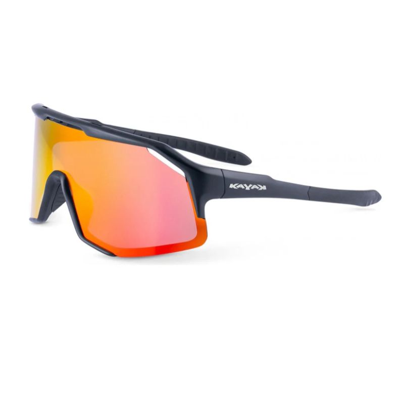 Gafas Sol Kayak 2999 Negro/Lente Roja