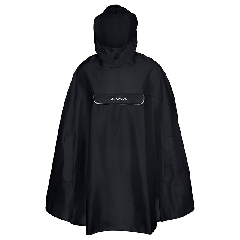 Poncho Impermeable Vaude Valdipino Negro