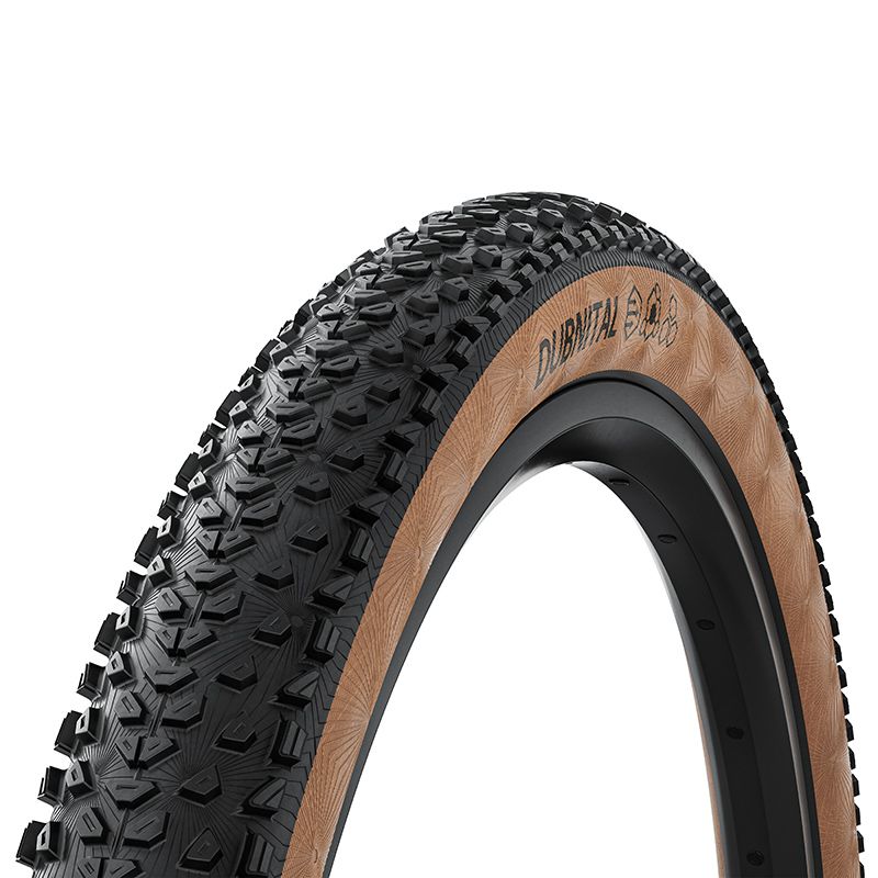 Cubierta Continental Dubnital Race 29X2.40 Compuesto Rapid Tubeless Ready Plegable Negro/Marron