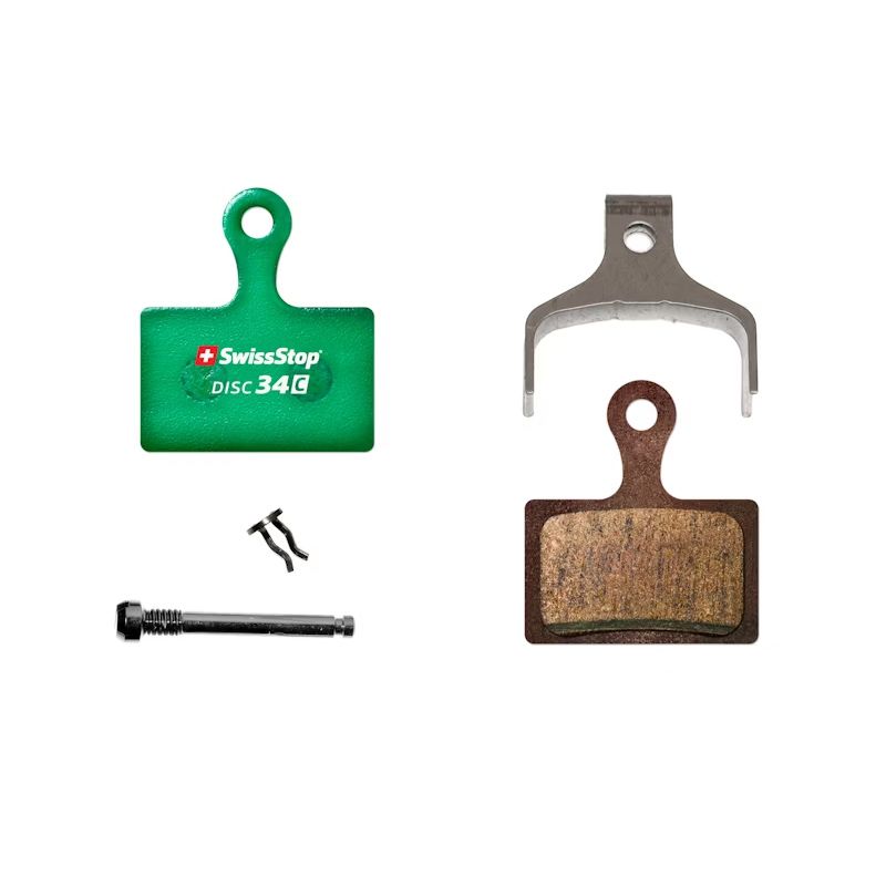 Pastillas Freno Swisstop 34C Shimano Dura Ace/TRP HD-T910/Hylex HD-C810/Tektro HDR510/HD R310/Rever MCX1 Verde