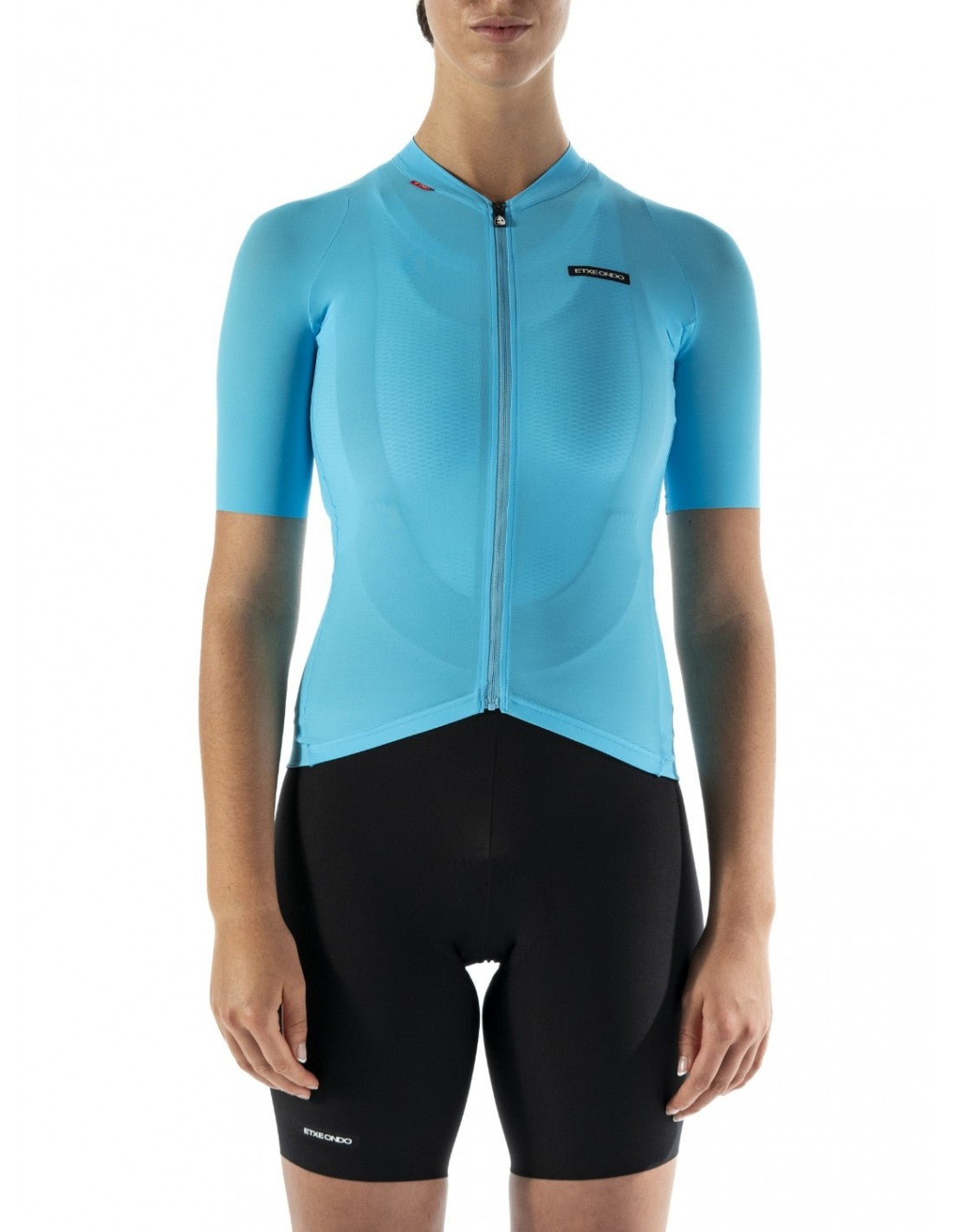 Maillot Manga Corta Alda 110LW Etxeondo Mujer Azul Cielo #3