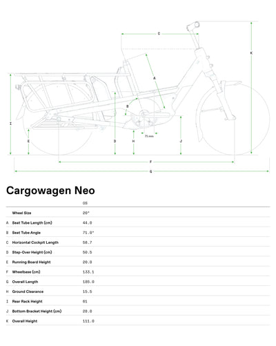 Bicicletas Electricas eCargo Cargowagen Neo 2 Cannondale 2024 Grey #4