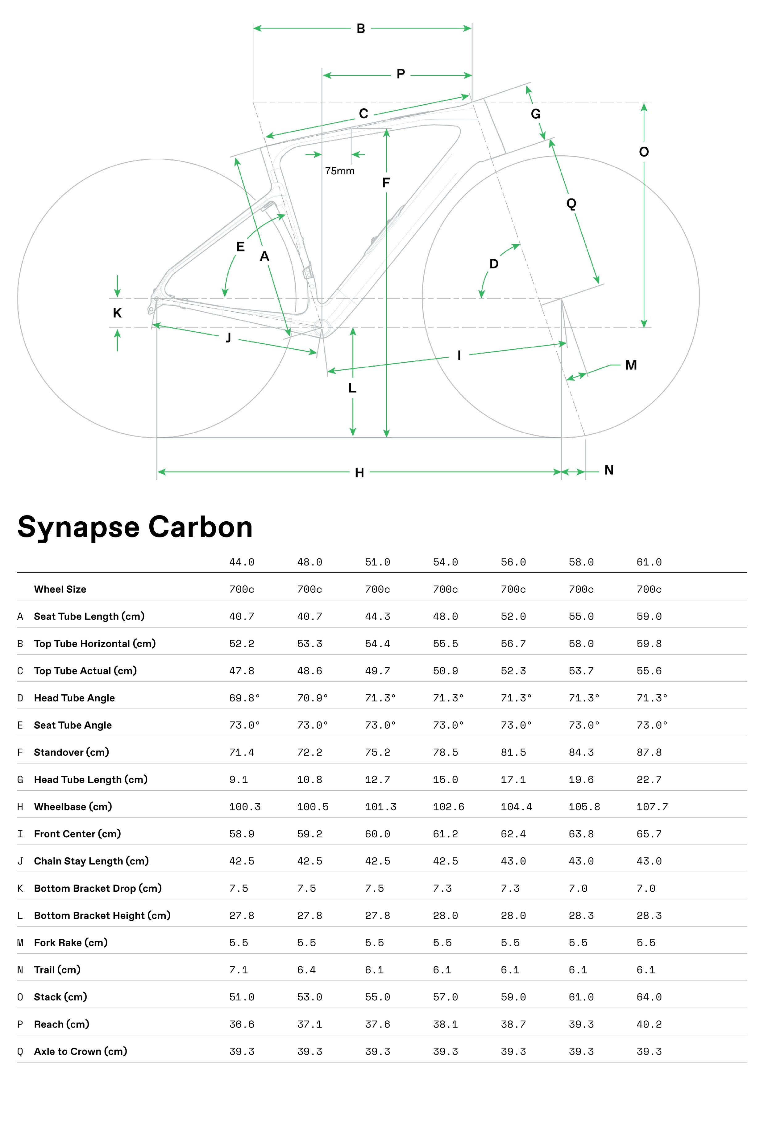 Synapse Carbon 2 SmartSense Cannondale 2025 Copper Ore #8