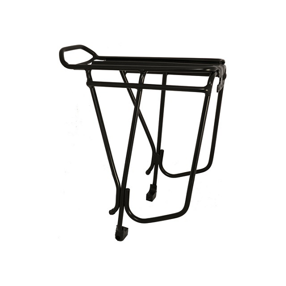 Portabultos OXFORD 26/28 Bici Con Discos F. Aluminio Negro
