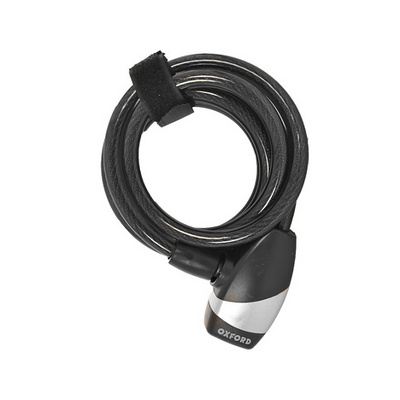 Antirrobo Cable OXC KeyCoil10 10x1800mm Negro