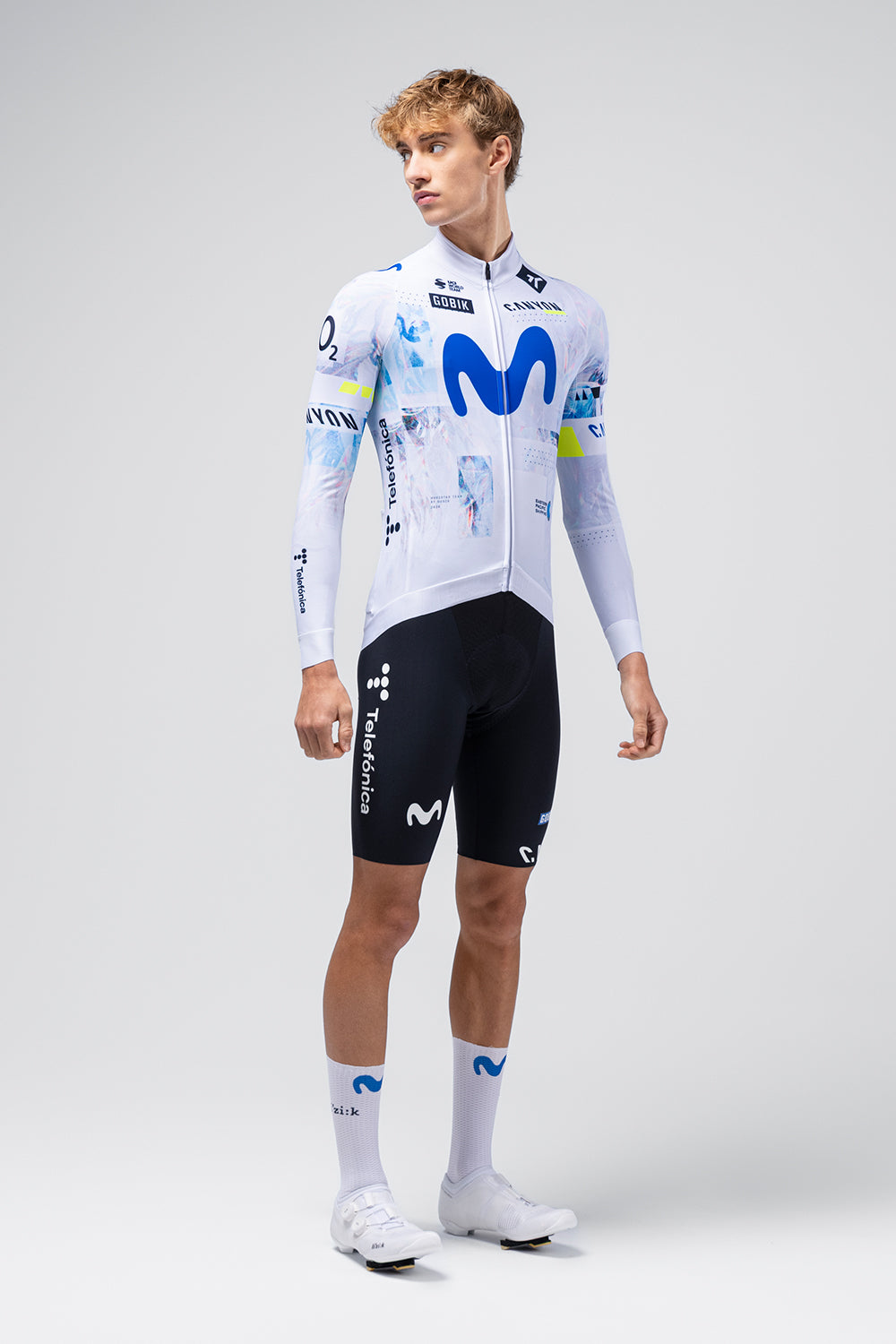 Gobik Maillot Manga Larga Hyder Hombre Movistar Team 26 #5