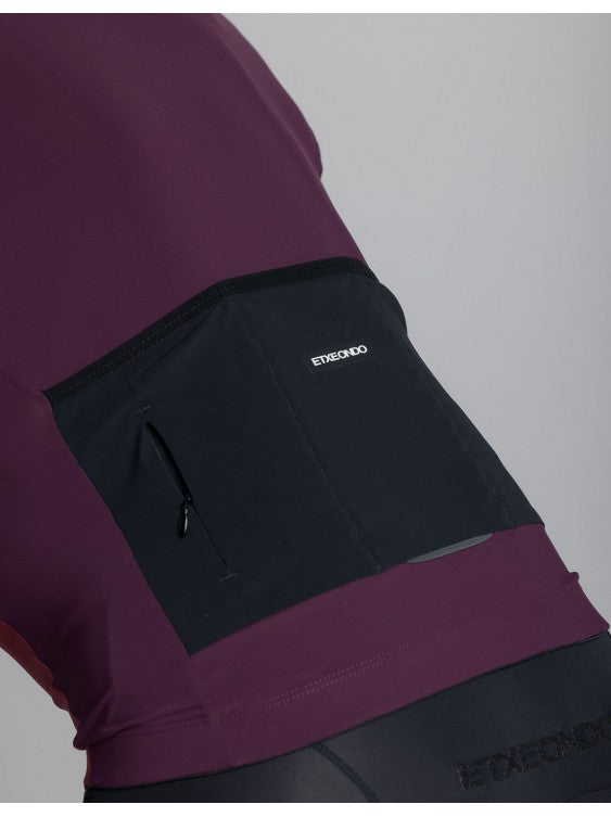 Etxeondo Maillot Alde M/L Color Edition Granate/Vino #6