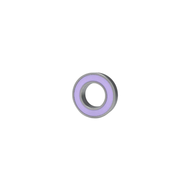 Rodamiento Takino Hybrid Ceramic 6805-2RVC3 ABEC 3 Grado 3 25x37x7mm Plata/Violeta