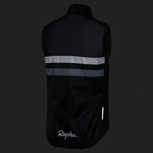 Chaleco Rapha Brebet Hombre Negro/Light Grey/White #6