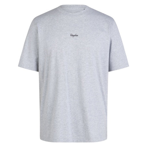 Camiseta Algodón Rapha Hombre Grey Marl/Grey