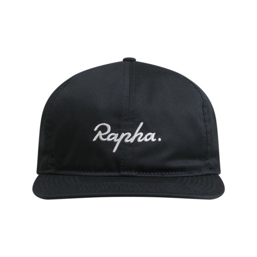 Gorra 6 Paneles Rapha Trail Negro/Light Grey