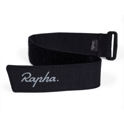 Correa Tobillo Rapha Negro/Silver Reflective #2