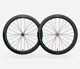 Oquo Laufradsatz Rennrad RA57LTD Shimano HG Metallic Dark Green