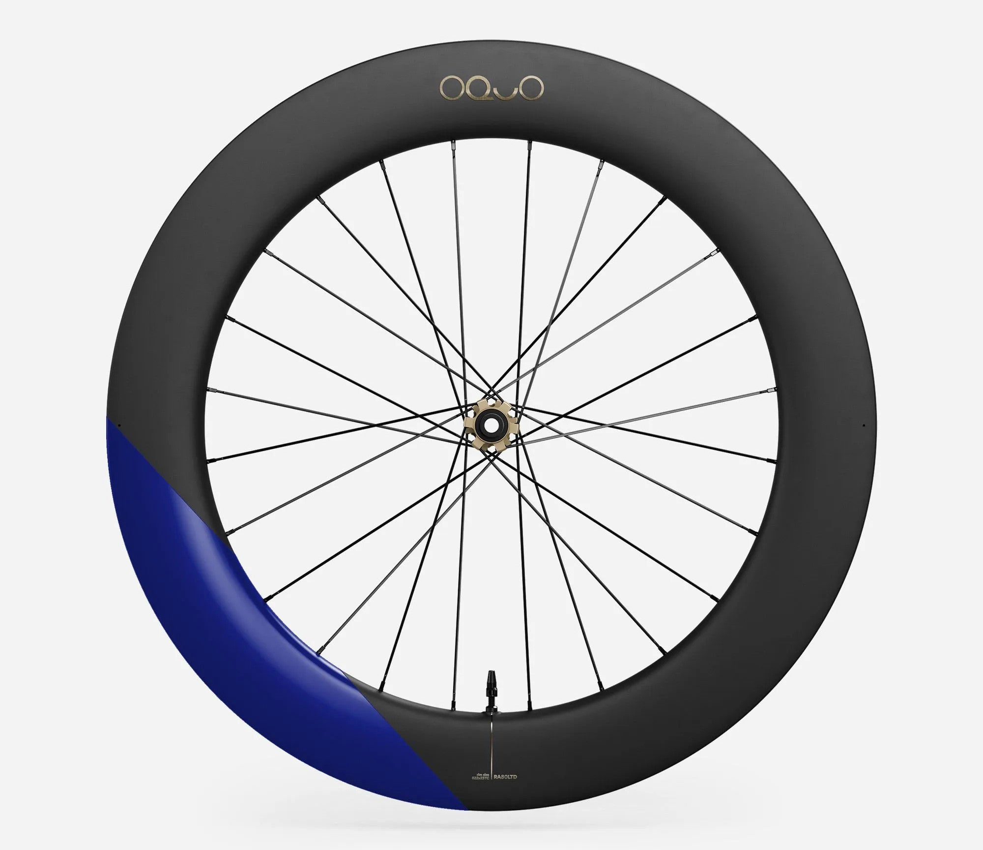 side-oquo-ra80ltd-front-metallic-cobalt-blue-matt