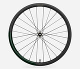 Oquo Hinterrad Gravel RP35LTD Shimano HG Metallic Dark Green